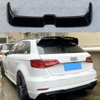 Becquet de toit pour Audi A3 S3 S Line 8V 5 portes hayon 2014 2015 2016 2017 2018, couvercle de coffre arrière en plastique ABS, accessoires de voiture