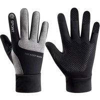 AliExpress NONE Winter Warm Gloves for Men, Waterproof, Touch Screen, Cycling, Sports, Outdoor, Fleece-Lined, Skiing, Non-Slip, Motorcycle Gloves
