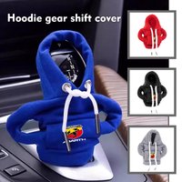 For Abarth Car Mini Hoodie Cover Gear Handle Decoration Manual Auto Shift Lever FR FIAT 500 595 695 124 Bravo Linea Siena Panda