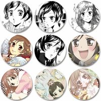 32/44/58mm Anime Kamisama Kiss Pin Cartoon Badge Role Play Handmade Tinplate Brooches for Backpack Clothes Decoration Gifts