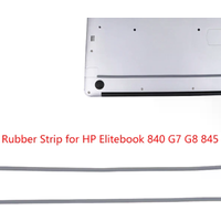 1/2Pcs Laptop Rubber Strip For HP Elitebook 840 G7 G8 845 G7 G8 Bottom Case Foot Pad Surface Laptop Rubber Feet Strips