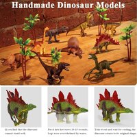 Realistic Dinosaur Action Figure - Educational Dino Model Toy for Kids, Multiple Styles Available