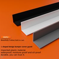 5M self-adhesive PVC corner protector, suitable for protecting indoor furniture, easy to install male corner protector