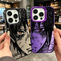 Naruto Sasuke Uchiha Chaotic Line Case for Samsung Galaxy S25 Edge S26 S24 S23 Ultra S22 S21 Plus FE A57 A37 A17 A07 4G Cover