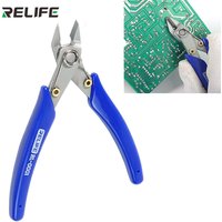 RELIFE RL-0001 Diagonal Pliers High Hardness and Precision Electronic Wire Cutting Nipper Phone Repair Cable Cutter