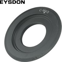 EYSDON Lens Mount Adapter C to M4/3 Converter Compatible with C-Mount CCTV/Cine Lenses on Panasonic Olympus M4/3 Mount Cameras
