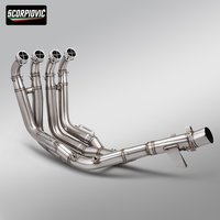 For S1000XR 2020-2026 Exhaust System Motorcycle Header Link Pipe Slip On Stock Muffler Escape Stainless Steel