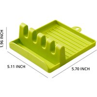 1PC Multi-Functional Kitchen Utensil Holder Pot Lid Rack Spoon Shelf Chopsticks Holder Countertop Spatula Organizer Soup Spoon P
