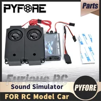 RC Car Parts Speakers 2 Generation Motor Sound Simulator Group 10 Effect Engine Sound Simulator For 1/10 SCX10 Axial D90 D110