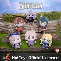 Genuine Hot Toys Cosbi Delicious In Dungeon Blind Box Plush Doll Keychain Anime Merchandise Perfect For Friends And Holiday Gift