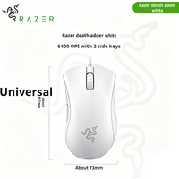 Original Razer DeathAdder Essential wired gaming mouse, with 6400 DPI optical sensor, suitable for laptop and PC gamers