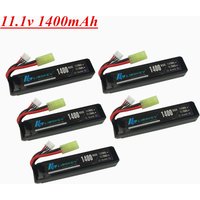 Water Gun Lipo Battery 3S 11.1V 1400mAh 25c Tamiya Connector AKKU Mini Airsoft BB Air Pistol Electric Toys RC Battery Parts