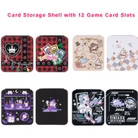 Cute Game Card Case compatible with Nintendo Switch / Switch OLED / Lite , Large Capacity Portable Shell with 12 Game Card Slots