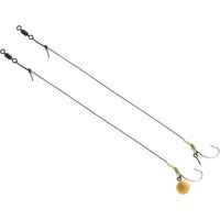 FTK 20CM/24CM 6PCS/PACK Leader Carp Fishing Hooks Hair Rigs With Line 2/4/6/8# Europe Feeder Group Carp Hook Accessories