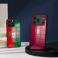 portugal flag Phone Case Tempered Glass For IPhone 17 Air 16 15 Pro Max 14 13 12 Plus Samsung S26 S25 Ultra phone case