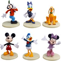 Mickey Mouse Clubhouse Mickey Mouse Minnie Mouse Donald Duck Daisy Duck Goofy anime figurine model cake decoration plush toy