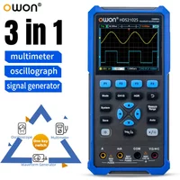 OWON HDS2202S HDS200 Series 3-in-1 Handheld Digital Oscilloscope Multimeter, 200MHz, 1GS/s, Dual-Channel Signal Generator Tester