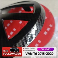 2026 Hot Emblems 178mm 130mm Replace Car Front Rear Badge Emblem Grille Trunk Lid logo Car Stickers For Transporter Van T6 2015-