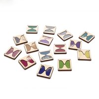 Reloj De Arena De Madera Montessori, Tablero Ocupado, Material De Habilidad Motora Fina Montessori