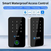 TTLOCK App Smart Lock Zugangskontrolle Tastaturleser Outdoor Fingerabdruck NFC Bluetooth Rfid Passcode Karte Ip67 Wasserdicht