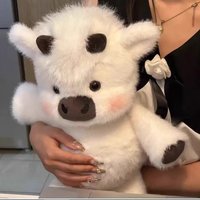 Adorable Highland Cattle Plush Toy Huggable Cow Stuffed Animal Made With Premium Soft Fabric Soothing Companion Lovely Gifts