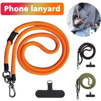 1Pcs New Bold Long Mobile Phone Lanyard Universal PLR Crossbody Hanging Shoulder Strap Detachable Neck Cord Anti-Lost Lanyard