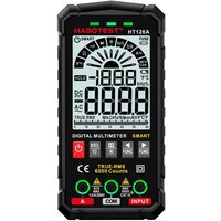 HABOTEST HT126A/HT126B 600V Digital Multimeter Auto Range DMM Voltmeter True RMS AC DC NCV Voltage Meter 6000 Counts Multitester