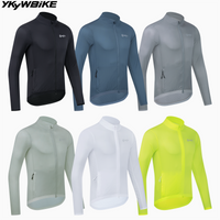 AliExpress YKYWBIKE Men's MTB Cycling Jacket Windproof Lightweight Long Sleeve Bicycle Clothing Bike Jersey Riding Jacket Breathable