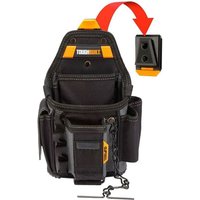 Premium TOUGHBUILT TB-CT-34 Cliptech Electrician Pouch Heavy Duty tool Storage for Industrial Maintenance Home Renovation