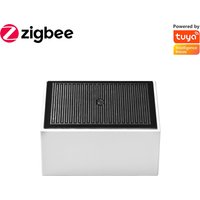 Tuya Zigbee Rain Sensor Alert IPX4 Waterproof with Light Sensor for Outdoor Raindrop Detection Water Real-time Data Collection