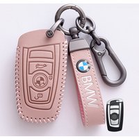 Fashion Leather Car Remote Key Case Cover For BMW 1 2 3 4 5 6 Series X1 X3 X4 X5 X6 F36 F25 F26 F30 F34 F10 F07 F20 Z10 F15 F16