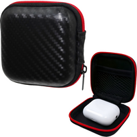 EVA Earphone Storage Bag Portable Case For AirPods 1/2 3 4 Pro 2 USB Cable Headphone Mini Smart Organizer Multifunctional
