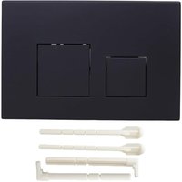 Concealed Cisterns Dual-Flush Actuator Plate, for Geberi Sigma01 Sigma20 Sigma21 Sigma30 Sigma50 UP300 Actuator Plate (Black)