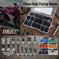 195Pcs Motorcycle Accessories Aluminum Fairing Bolt Screws Kit Nut Clips For aprilia RSV4 RS660 RS125 RS250 RS 660 125 V4 250
