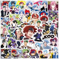50PCS Anime SK8 the Infinity Cartoon Graffiti Stickers Travel Luggage Guitar Fridge Laptop DIY Kid Toy Waterproof Sticker