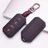 4 Buttons Silicone Car Key Case Cover Fob Shell for Chery Jaecoo J7 J5 2025 2026 Remote Key Protector Key Chain Car Accessories