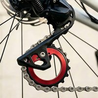 AliExpress NONE 18T Ultralight Hollow Ceramic Bearing Jockey Wheel Rear Derailleur Pulley for 9/10/11/12 Speeds QED R8000 R7000 Road Bike DIY