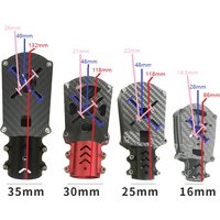 CNC Aluminum Motor Mount 16mm 25mm 30mm 35mm for Plant Protection Aerial photography Multi-axles Multi-rotor Drone Motors