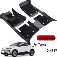 Car floor mats for Toyota C-HR EV 2020 Customauto foot Pads automobile carpet cover interior accessories