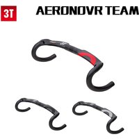 AliExpress NONE 3T Full Carbon Fiber Road Bike Handlebar UD Glossy Aero Racing Drop Bar For Road Bicycle 31.8 x 380/400/420/440mm