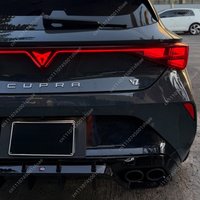 Rear Roof Spoiler Boot Lip Fit For Cupra LEON 2024 2025 Car Trunk Wing Body Kit Hood ABS Glossy Black Diffuser Auto Guard Tuning