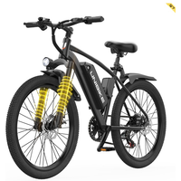 AliExpress NONE UNIBIKE Q7 Adult Electric Bike 250W Motor 36V10AH Battery E-bike City Commuting 26 Inch Tire Portable Electric Bicycle
