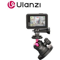 Ulanzi C029 Magnetic Camera Mount For Gopro 6 Magnets 360° Ball Head Soft Silicone Base for Car Outdoor Fitness Vlog