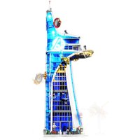 LED Light Kit For LEGO 76269 Avengers Tower Decorative Lamp DIY Toy Gift (Not Include Building Blocks Bricks Kits Sets Model)