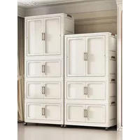 Folding Storage Cabinet Multi-Scene Closet Organizer - Home Organization Solution