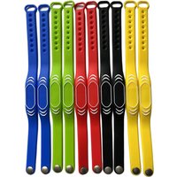 1Pcs 125khz ID Silicone Read Only Wristband Keyfob Keychain Smart Tag EM4100 TK4100 RFID Bracelet Waterproof Access Control Card