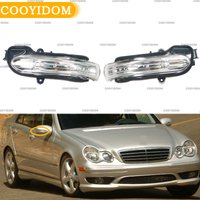 Enquêter de position avant de voiture pour Mercedes Benz W203, rétroviseur d'aile de porte, clignotant latéral, 4 portes, 2004, 2005-2007