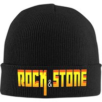 Deep Rock Galactic Rock And Stone Knitted Hat Beanie Winter Hat Warm Acrylic Hip Hop Game Caps Men Women Birthday Gift