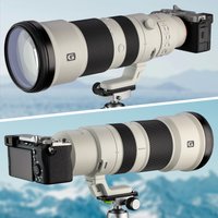Leftfoto Lens Plate for Sony FE 400-800mm F6.3-8 G OSS Lens, Lens Replacement Foot Mount-Arca Swiss Style-Permanent Style