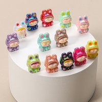 13Pcs Electroplating Dopamine Color Lilith Ultra Mini Baby Doll Glitter Figure Anime 3D Model DIY Decor Toy Gift for Lady Adult
